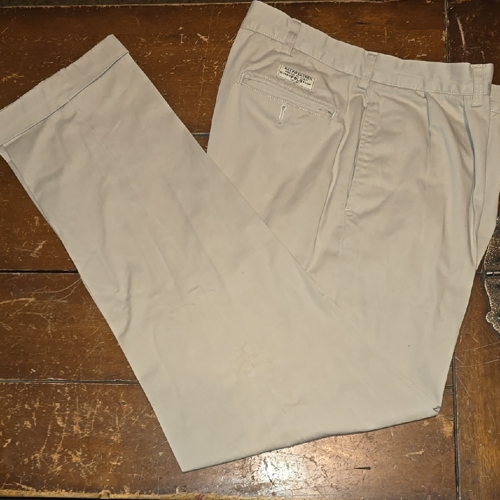Men's Classic Beige Pants
